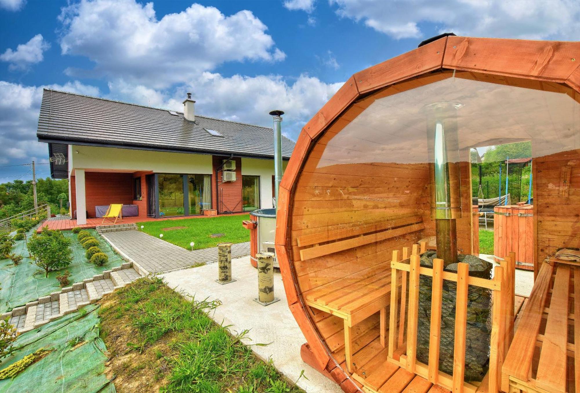 Arpiona Dom Nad Jeziorem Z Jacuzzi, Sauna I Placem Zabaw * Dabrowka (Wadowice)